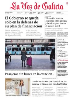PASAJEROS SIN BUSES EN LA ESTACIÓN