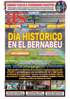 DÍA HISTÓRIC0 EN EL BERNABÉU
