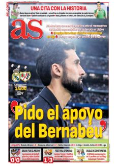 PIDO EL APOYO DEL BERNABÉU