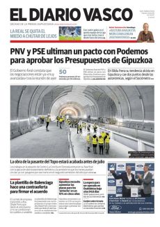 LA OBRA DE LA PASANTE DEL TOPO ESTARÁ ACABADA ANTES DE JULIO