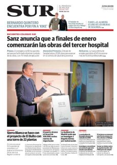 SANZ ANUNCIA QUE A FINALES DE ENERO COMENZARÁN LAS OBRAS DEL TERCER HOSPITAL
