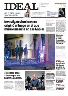 INVESTIGAN SI UN BRASERO ORIGINÓ EL FUEGO EN EL QUE MURIÓ UNA NIÑA EN LAS GABIAS