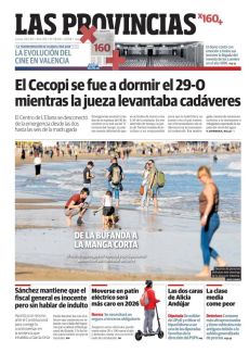 DE LA BUFANDA A LA MANGA CORTA