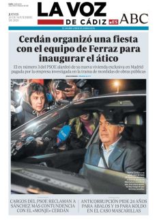 CERDÁN ORGANIZÓ UNA FIESTA CON EL EQUIPO DE FERRAZ PARA INAUGURAR EL ÁTICO