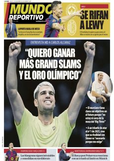 “QUIERO GANAR MÁS GRAND SLAMS S Y EL ORO OLÍMPICO O”