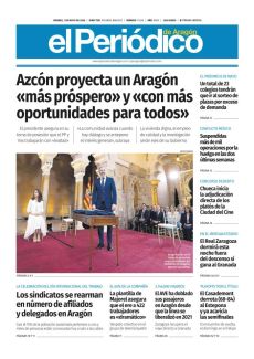 AZCÓN PROYECTA UN ARAGÓN «MÁS PRÓSPERO» Y «CON MÁS OPORTUNIDADES PARA TODOS»