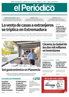 EL AL-QÁZERES SUPERA AL COLISTA Y ENCARA EL FIN DE AÑO EN LOS ‘PLAYOFFS’ LA VENTA DE CASAS A EXTRANJEROS SE TRIPLICA EN EXTREMADURA