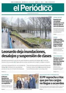 LEONARDO DEJA INUNDACIONES, DESALOJOS Y SUSPENSIÓN DE CLASES