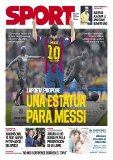 UNA ESTATUA PARA MESSI