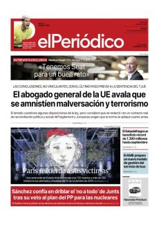 EL ABOGADO GENERAL DE LA UE AVALA QUE SE AMNISTÍEN MALVERSACIÓN Y TERRORISMO