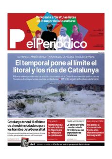 EL TEMPORAL PONE AL LÍMITE EL LITORAL Y LOS RÍOS DE CATALUNYA