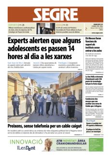 PREIXENS, SENSE TELEFONIA PER UN CABLE CAIGUT