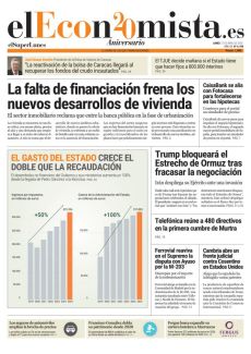 EL GASTO DEL ESTADO CRECE EL DOBLE QUE LA RECAUDACIÓN