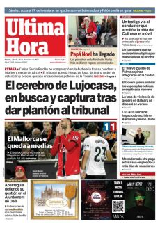 EL CEREBRO DE LUJOCASA, EN BUSCA Y CAPTURA TRAS DAR PLANTÓN AL TRIBUNAL