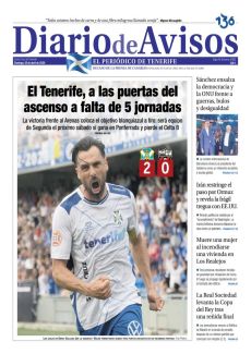 EL TENERIFE, A LAS PUERTAS DEL ASCENSO A FALTA DE 5 JORNADAS