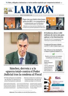 SÁNCHEZ, DERROTA Y A LA «GUERRA TOTAL» CONTRA EL PODER JUDICIAL TRAS LA CONDENA AL FISCAL
