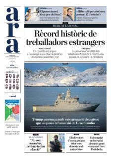 TRUMP AMENAÇA AMB MÉS ARANZELS ELS PAÏSOS QUE S’OPOSIN A L’ANNEXIÓ DE GROENLÀNDIA