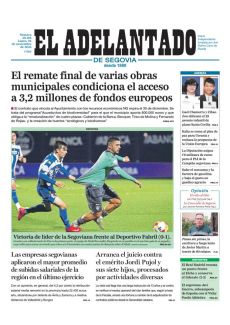 VICTORIA DE LÍDER DE LA SEGOVIANA FRENTE AL DEPORTIVO FABRIL (0-1).