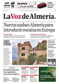NARCOS USABAN ALMERÍA PARA INTRODUCIR COCAÍNA EN EUROPA