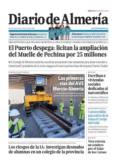 LAS PRIMERAS VÍAS DEL AVE MURCIA-ALMERÍA