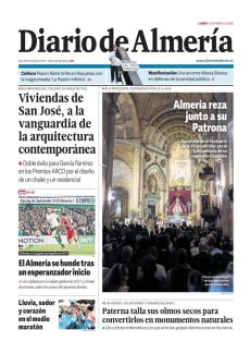 ALMERÍA REZA JUNTO A SU PATRONA