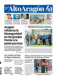 ARAGÓN REFUERZA LA BIOSEGURIDAD EN LAS GRANJAS FRENTE A LA PESTE PORCINA