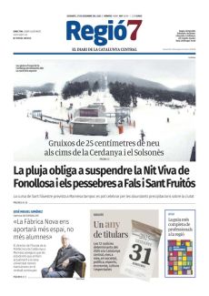 GRUIXOS DE 25 CENTÍMETRES DE NEU ALS CIMS DE LA CERDANYA I EL SOLSONÈS