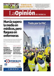 MURCIA SUPERA LA MEDIA EN MÉDICOS, PERO FLAQUEA EN ENFERMERAS