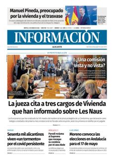 LA JUEZA CITA A TRES CARGOS DE VIVIENDA QUE HAN INFORMADO SOBRE LES NAUS