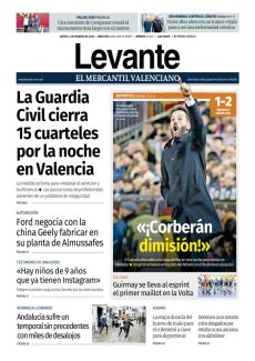 «¡CORBERÁN DIMISIÓN!»